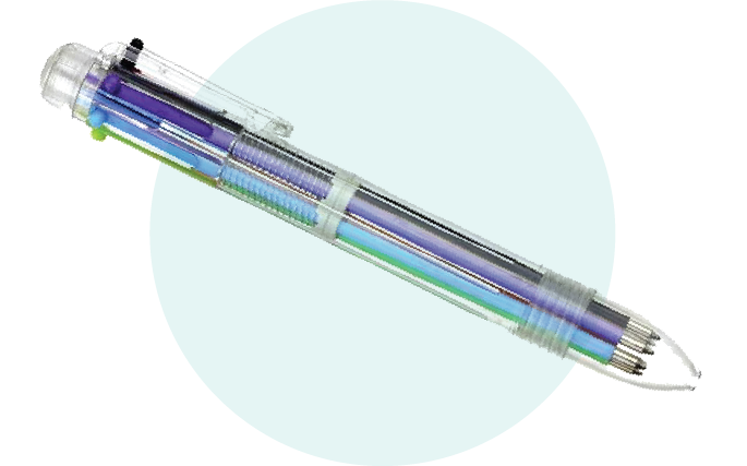 Multicolor pen