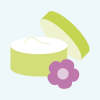 candle and flower icon