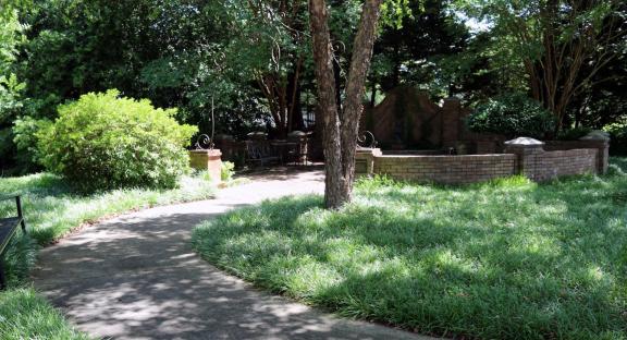 Path to the Reading Garden