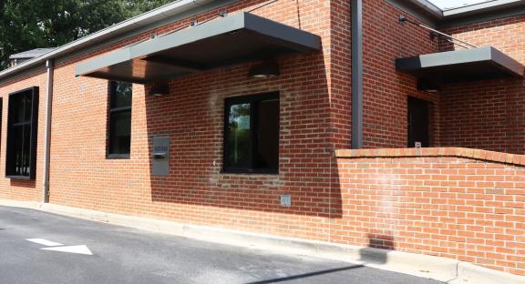 Drive-thru outdoor book return