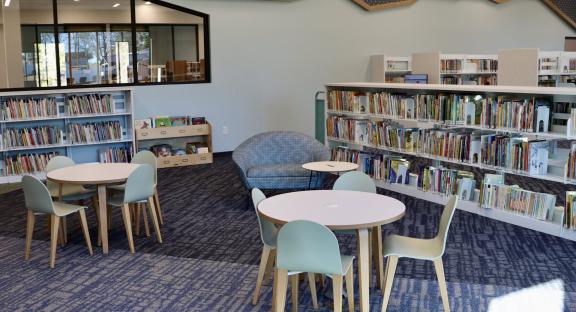 Children's area seating