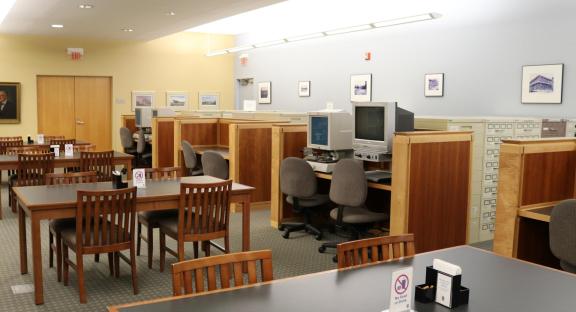 South Carolina Room study area 