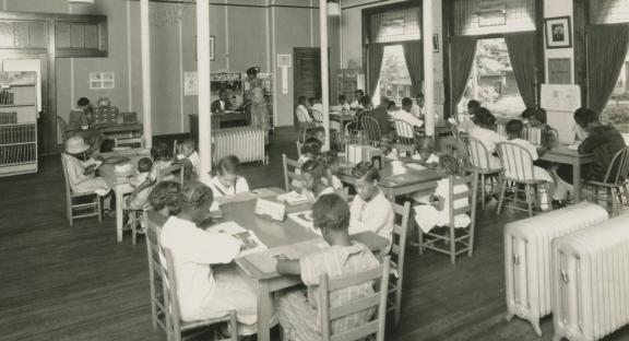 Because of the crowding and lack of materials, Greenville’s African American citizens demanded better service and their own library building. (Image from the South Carolina Room Collection)