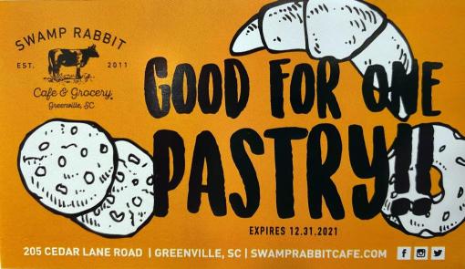 Swamp Rabbit Café Voucher
