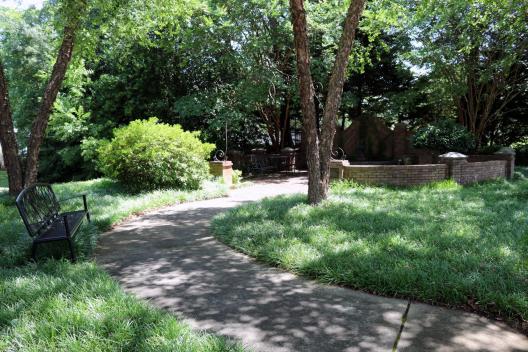 Path to the Reading Garden