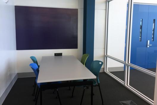 One of three conference rooms