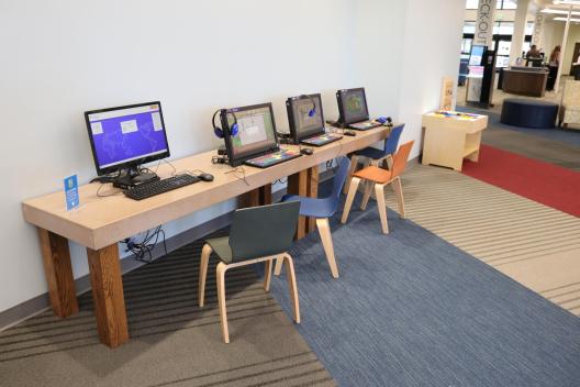 Children's computer area