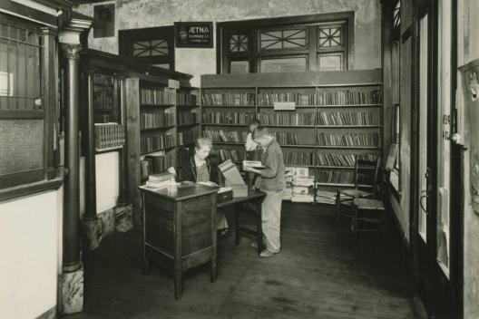 Simpsonville branch, 1930s.